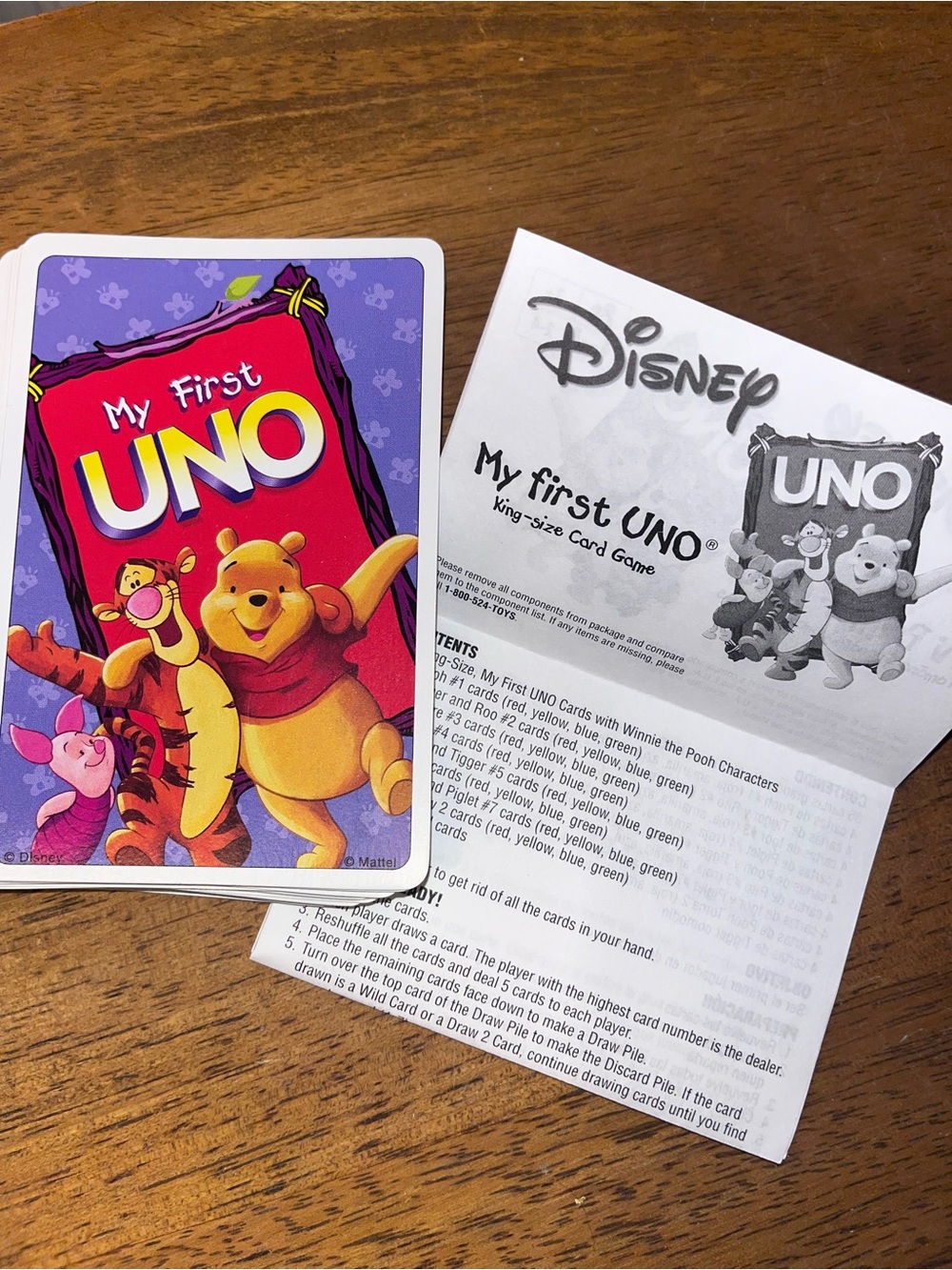 My First UNO Winnie the Pooh Card Game